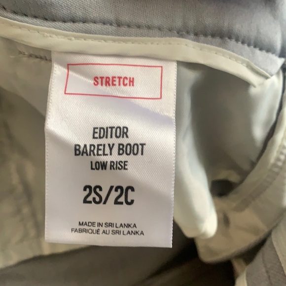 Express grey Editor Barely Boot Low Rise Pants - Picture 3 of 3